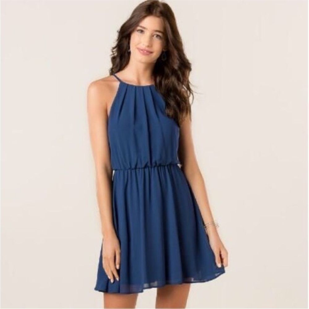 ⨠Francescaâs Dress by Lushâ- Size Medium, Blue, Perfect Condition